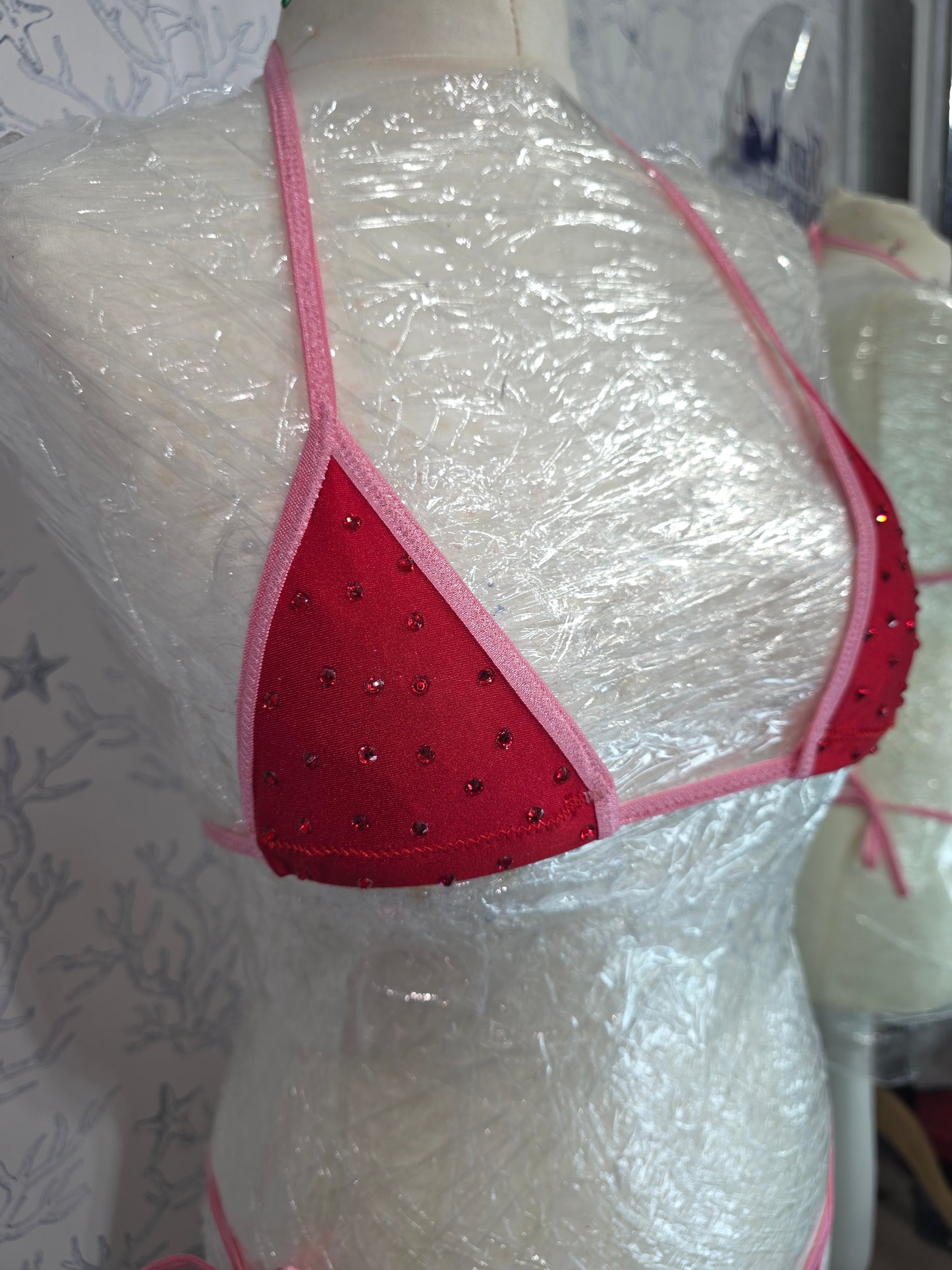 Red and Pink set 4 inch 6-12