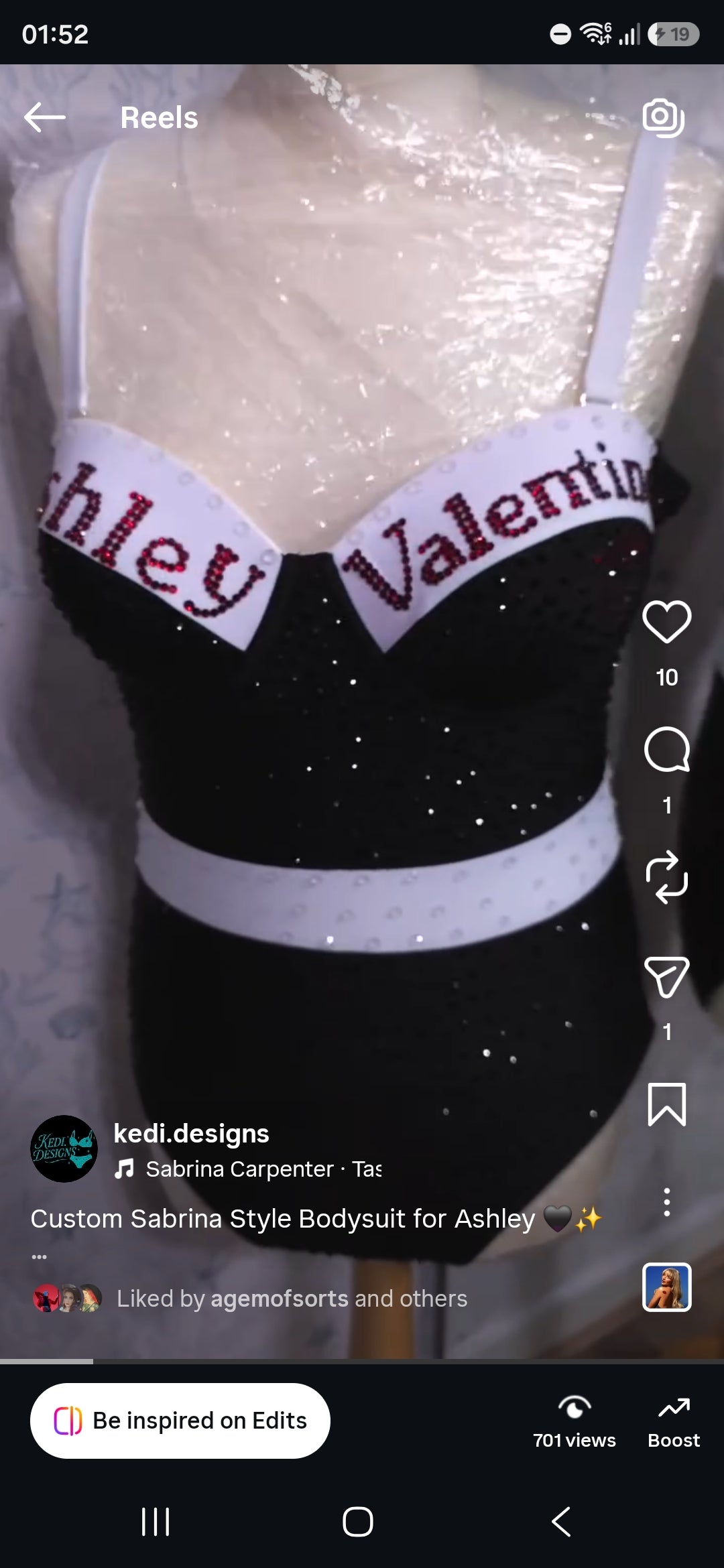 Ashley Valentine Bodysuit