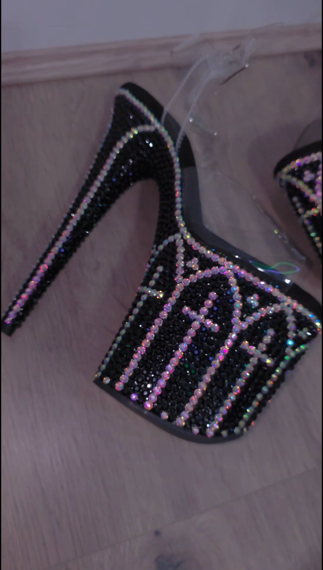 Custom Rhinestone heels revamp package!