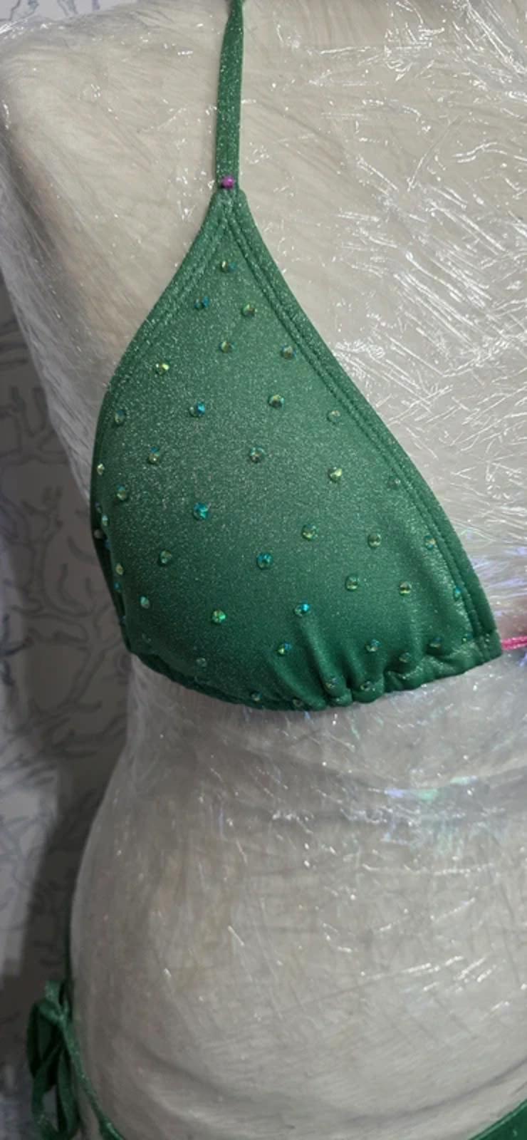 Matching Wicked Bikinis rhinestoned 12-14