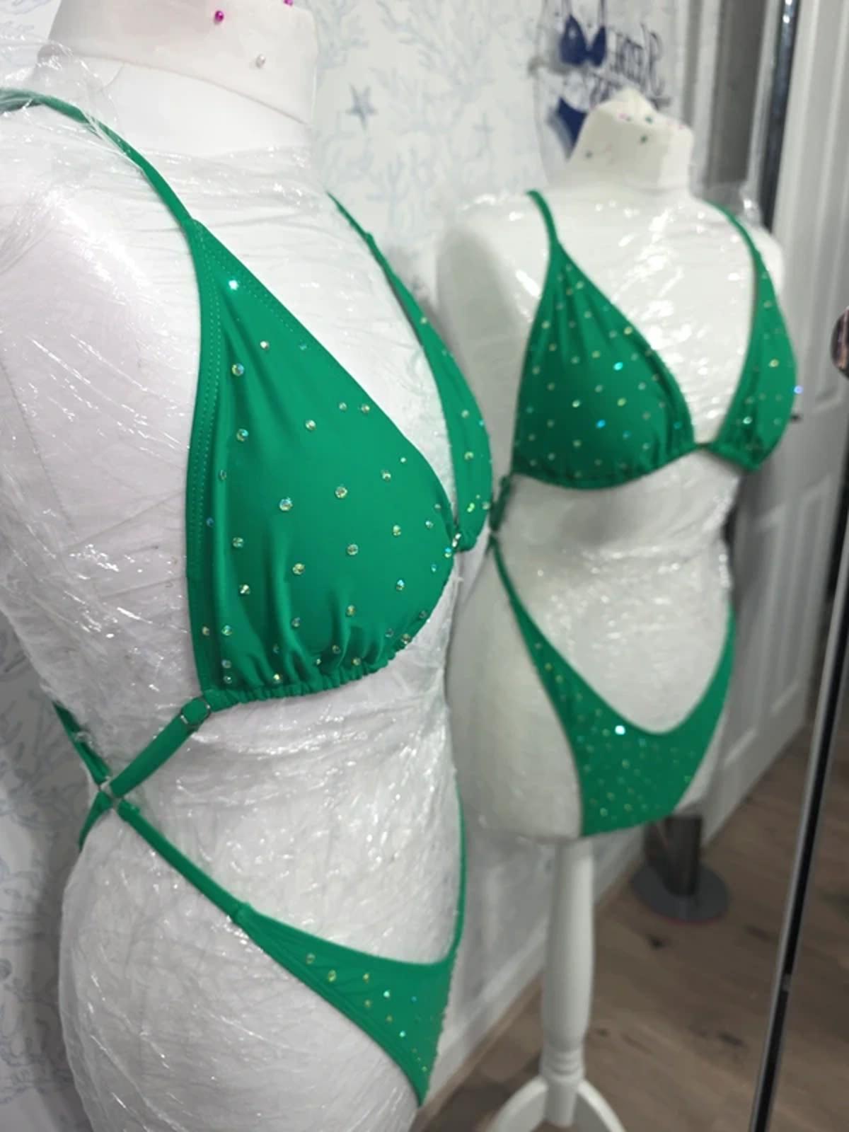 Green one piece size 16-18