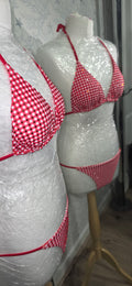 Gingham bikini 10-12