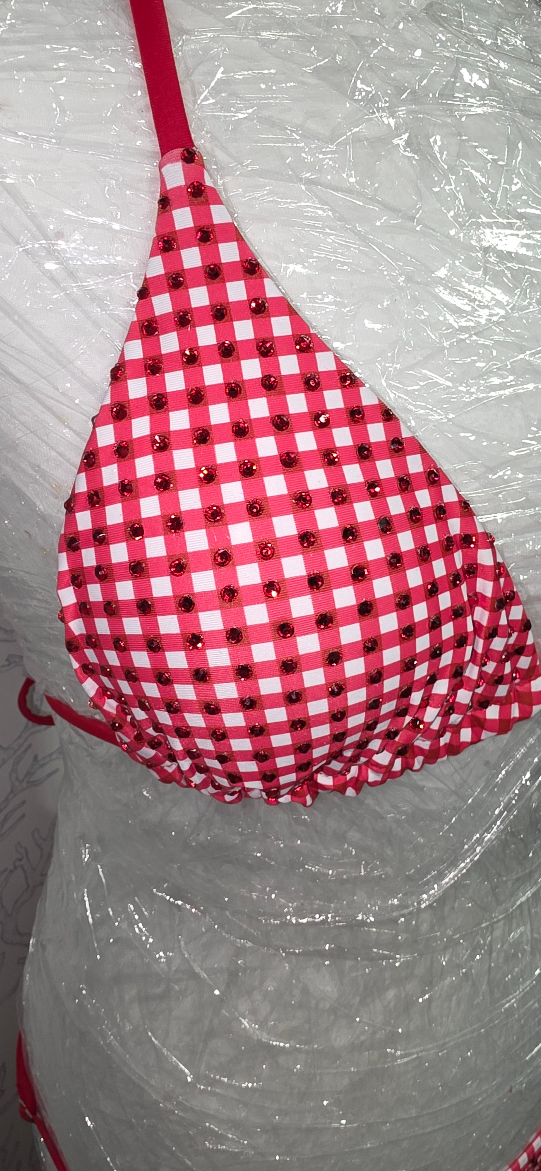 Gingham bikini 10-12