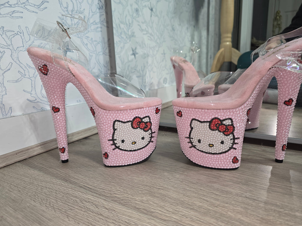 Custom Rhinestone Pleaser Heels