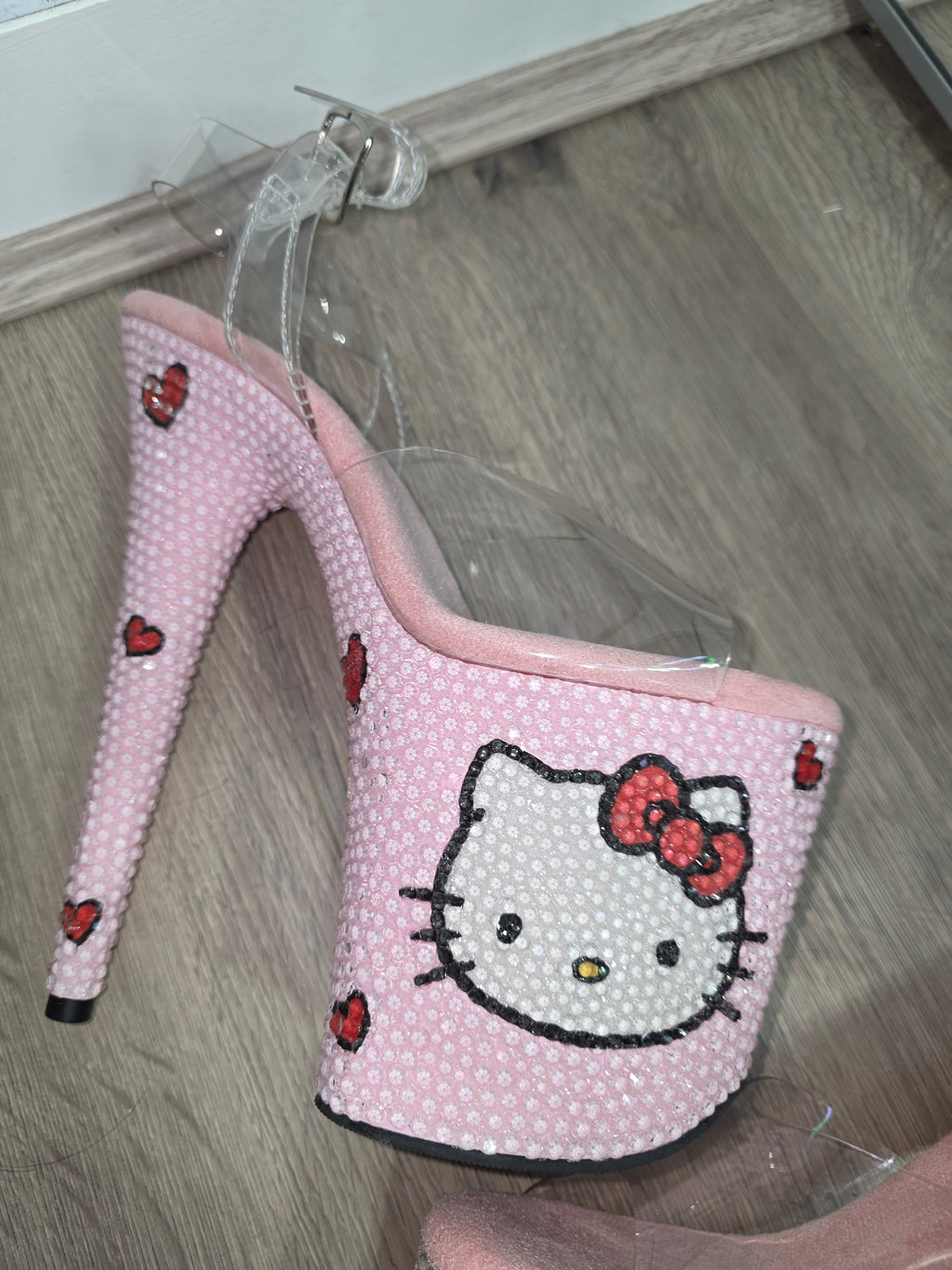 Custom Rhinestone Pleaser Heels