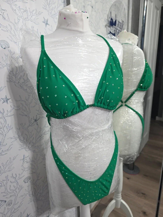 Green one piece size 16-18