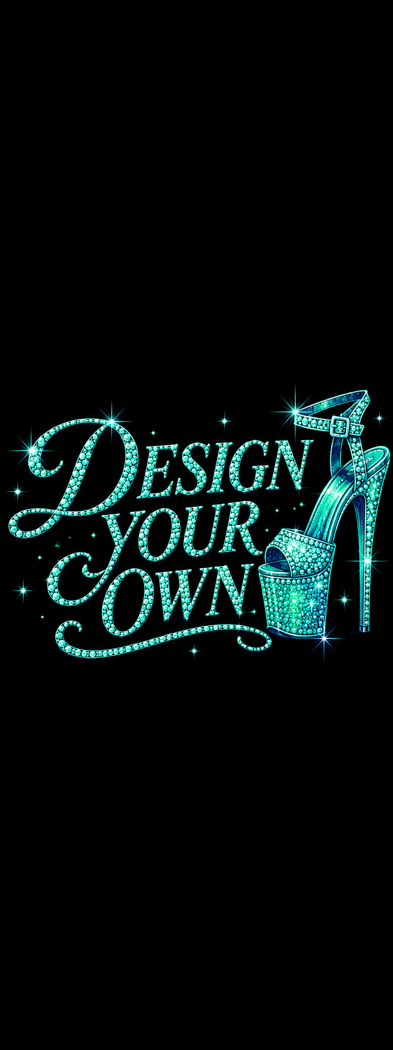 Custom Rhinestone Pleaser Heels