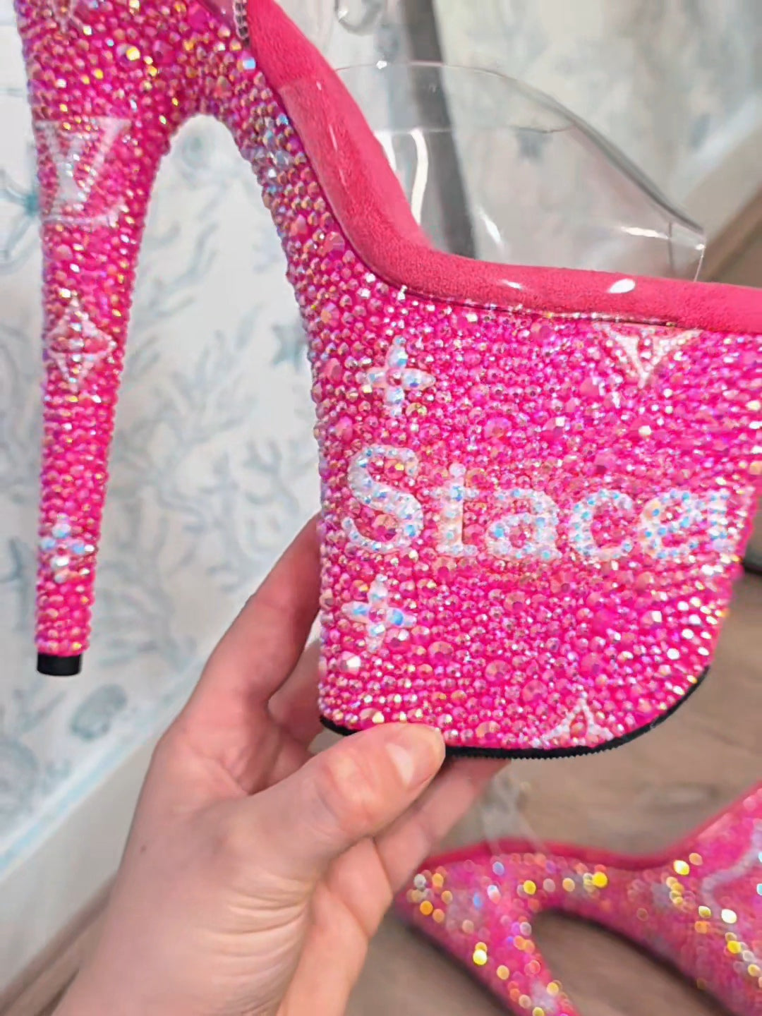 LV Design custom heels
