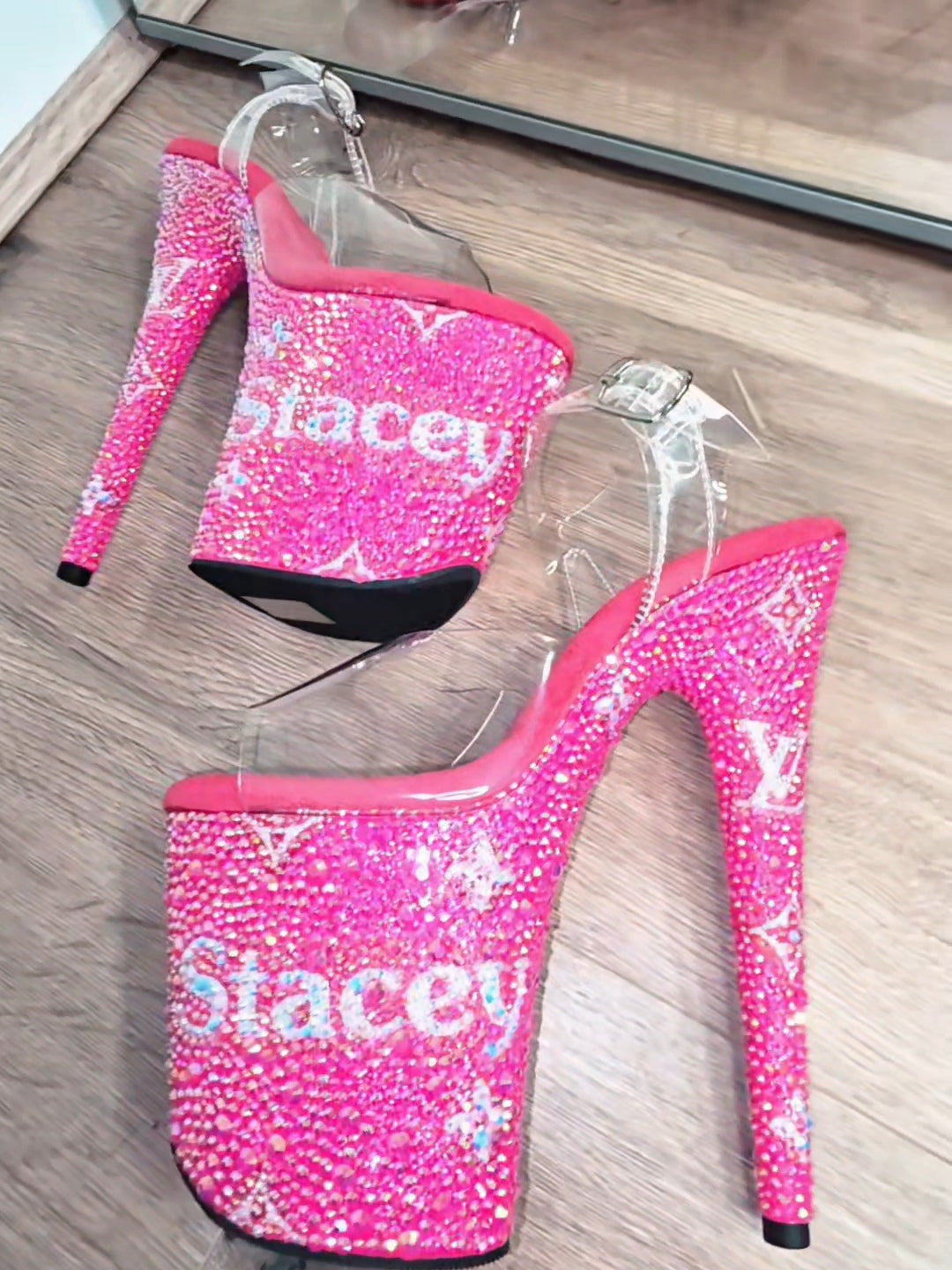 Custom Rhinestone heels revamp package!