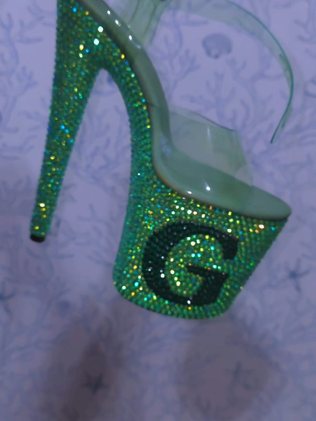 Custom Rhinestone Pleaser Heels