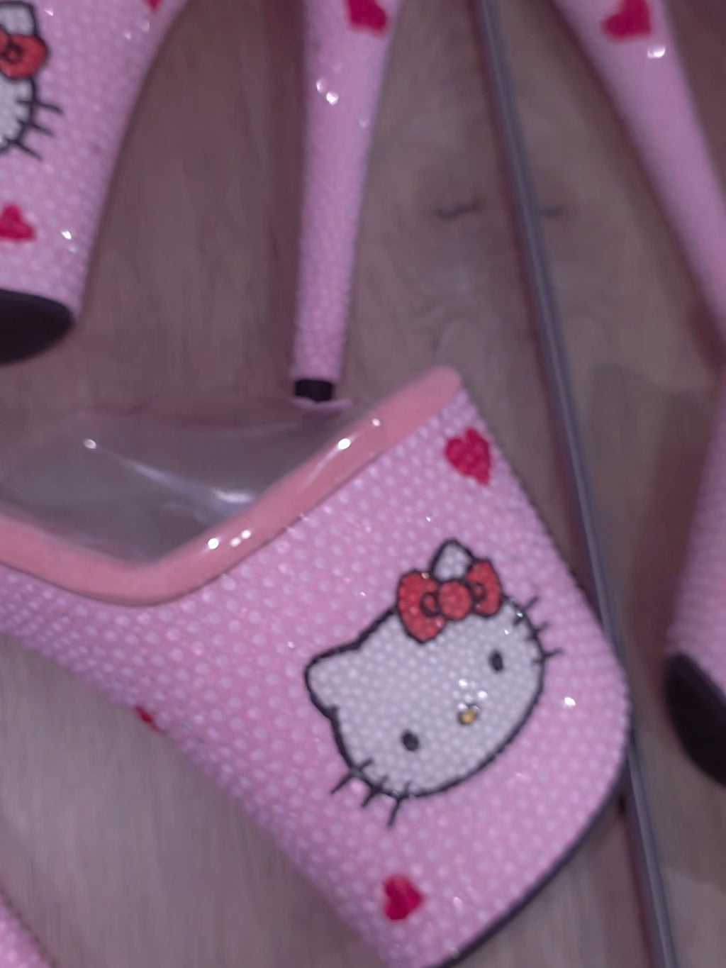 Custom Rhinestone Pleaser Heels