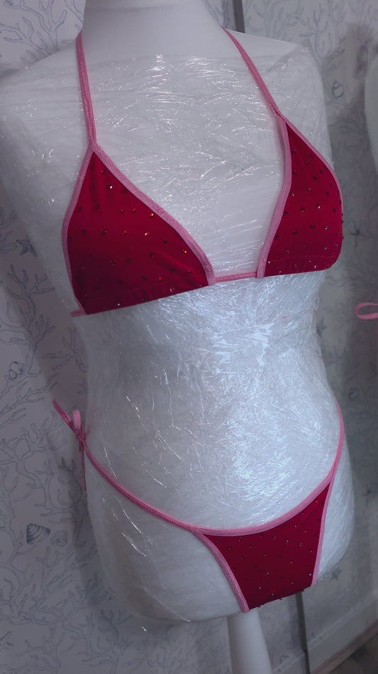 Red and Pink 6 inch 10-16