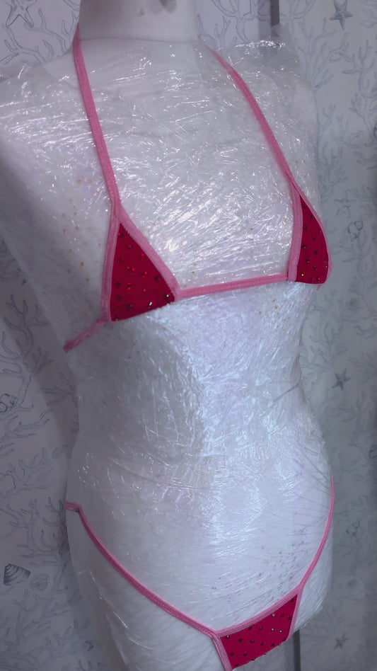 Red and pink set 2 inch 8-10