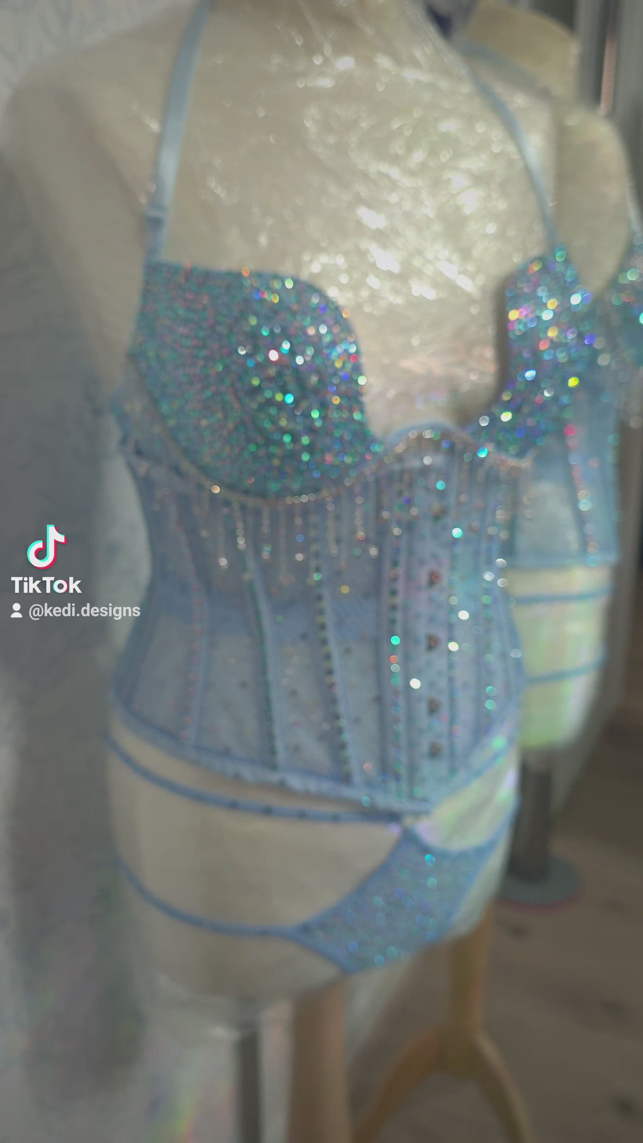 Custom U shape set and Corset