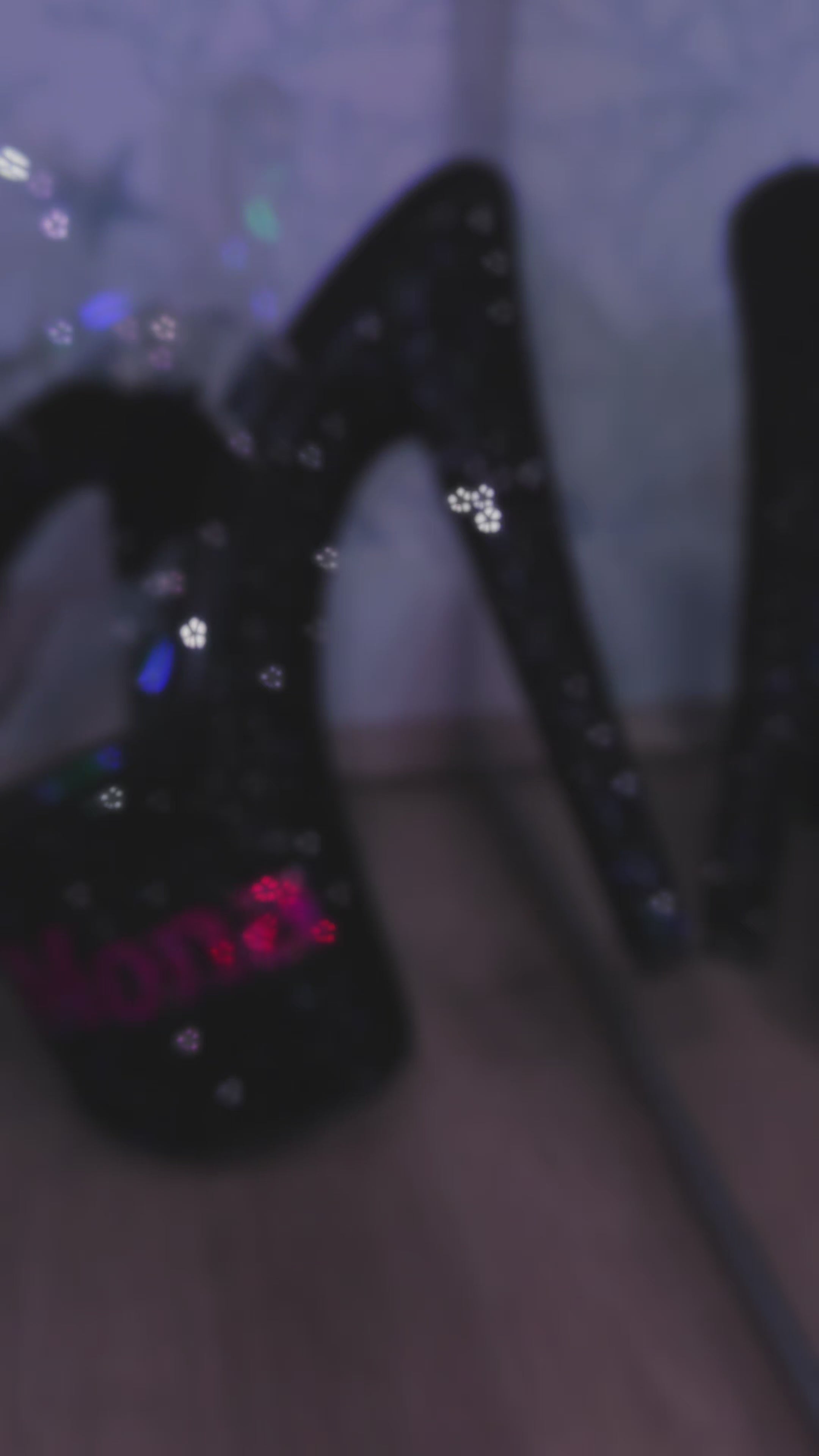 Custom Rhinestone Pleaser Heels