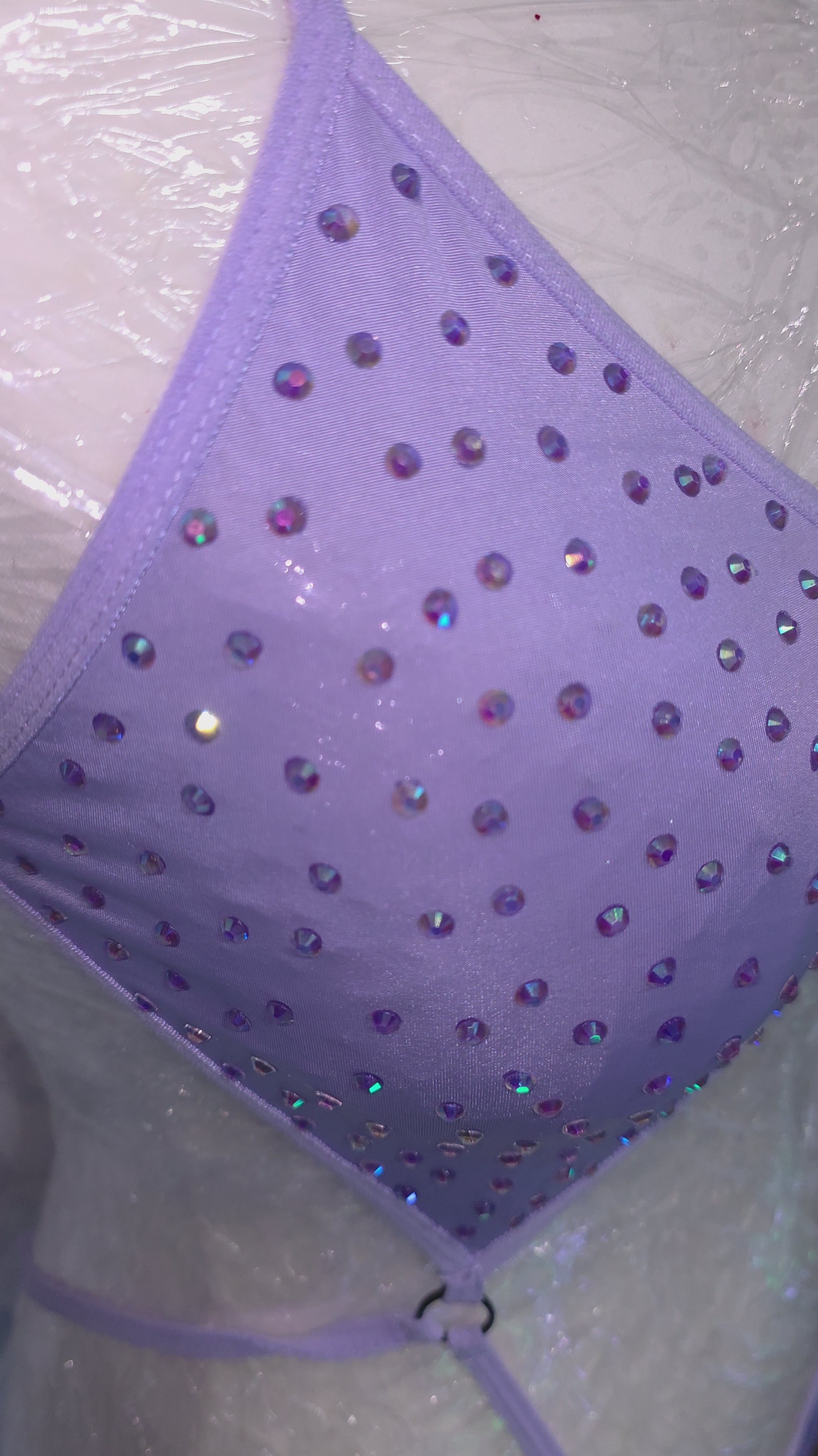 Rhinestoned One Piece