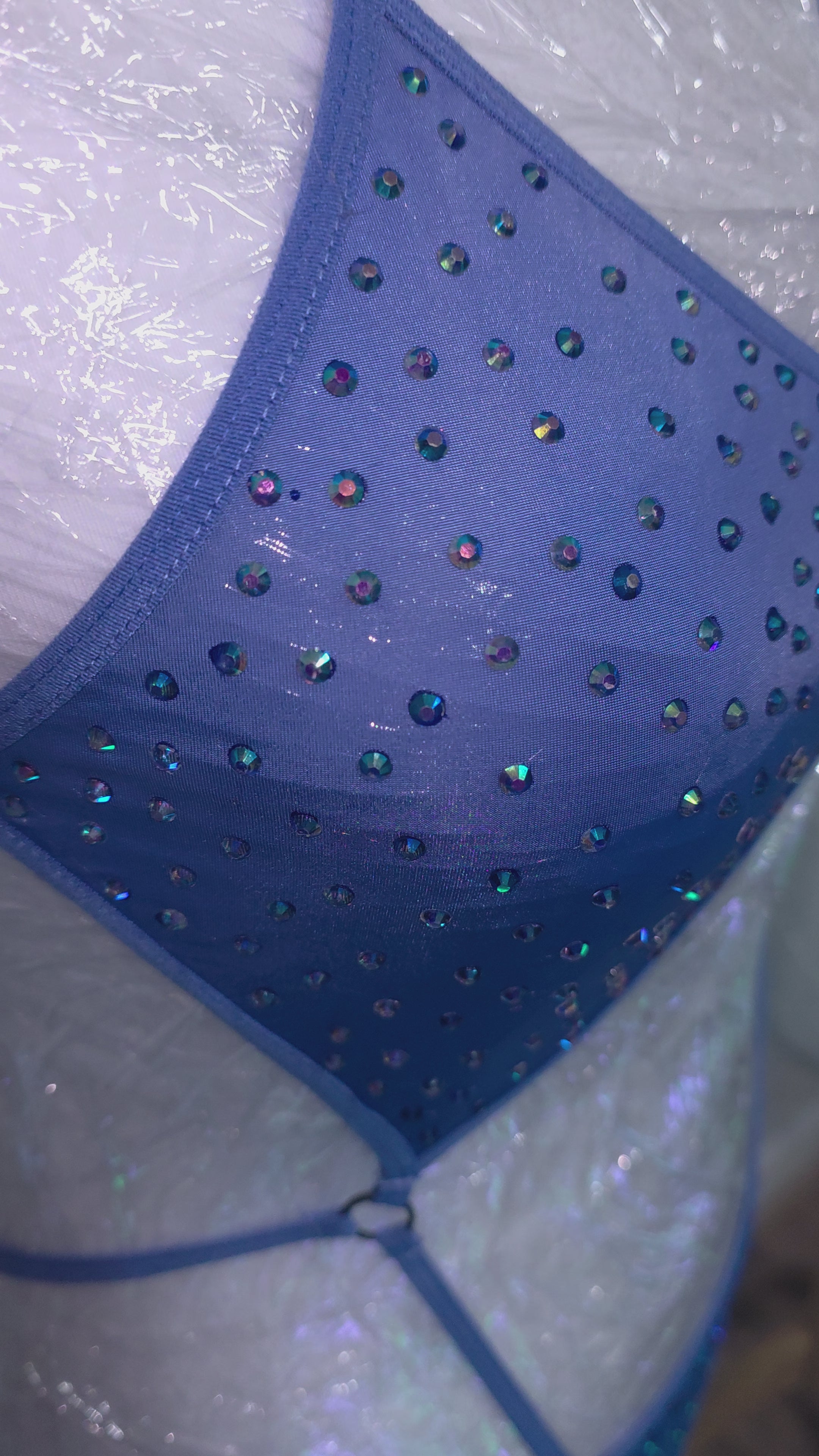 Rhinestoned One Piece