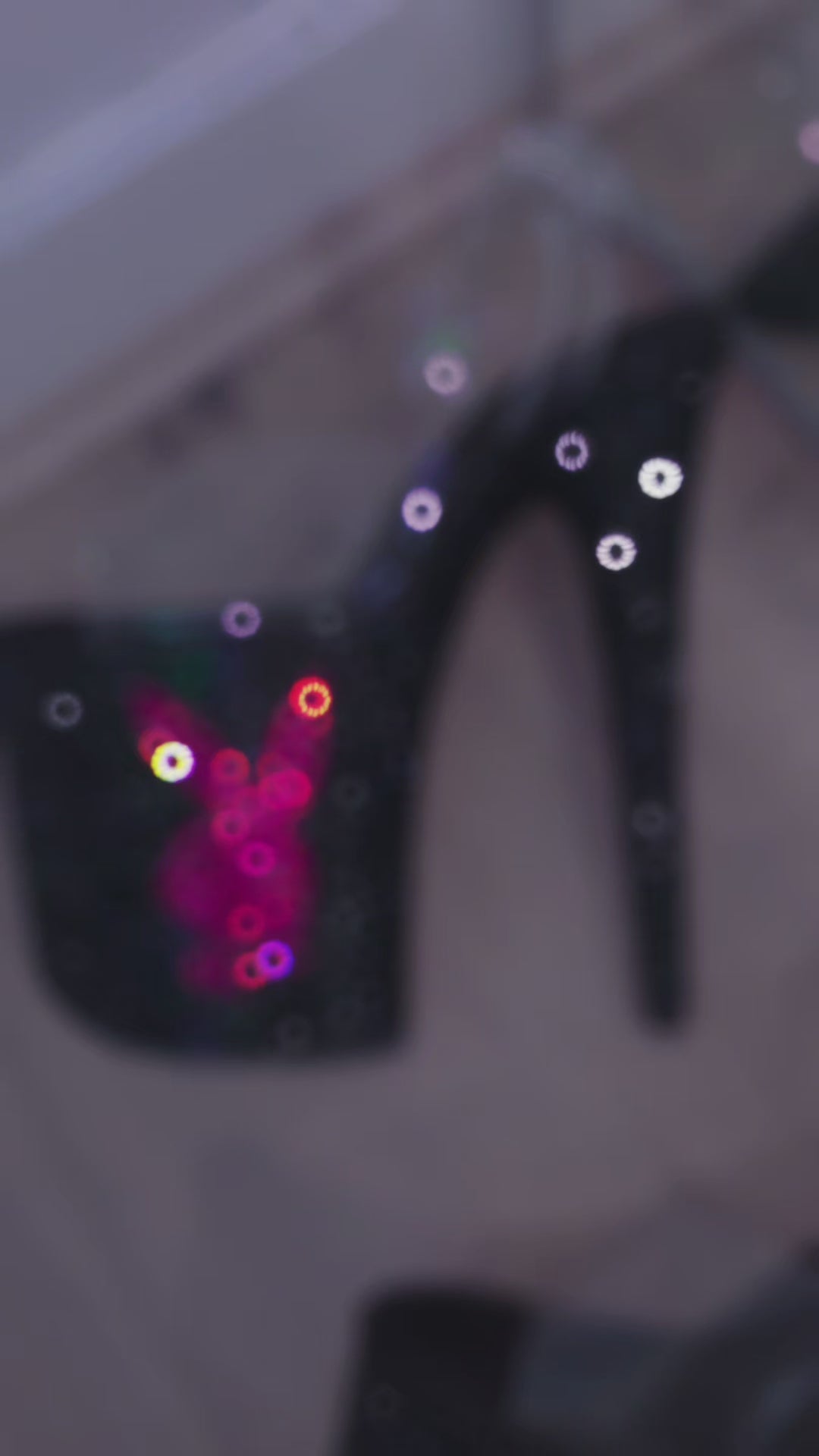 Custom Rhinestone Pleaser Heels