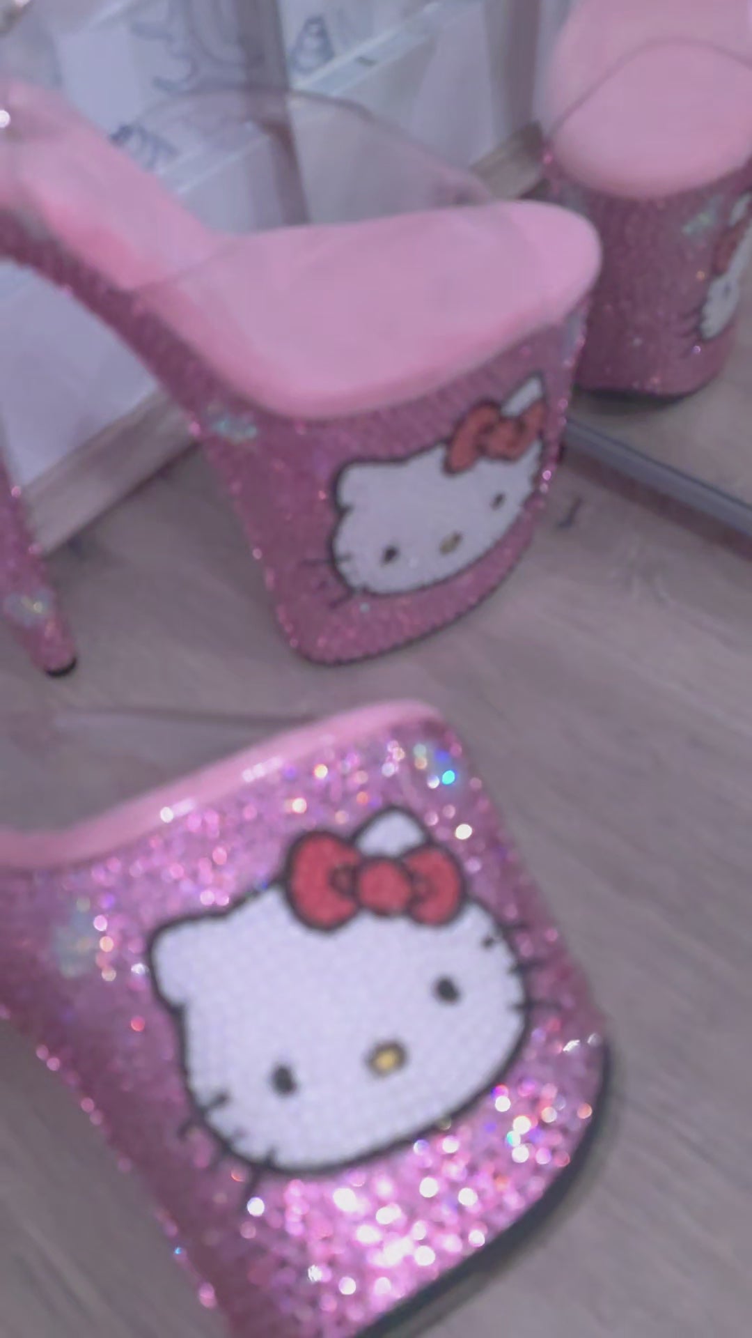 Custom Rhinestone Pleaser Heels