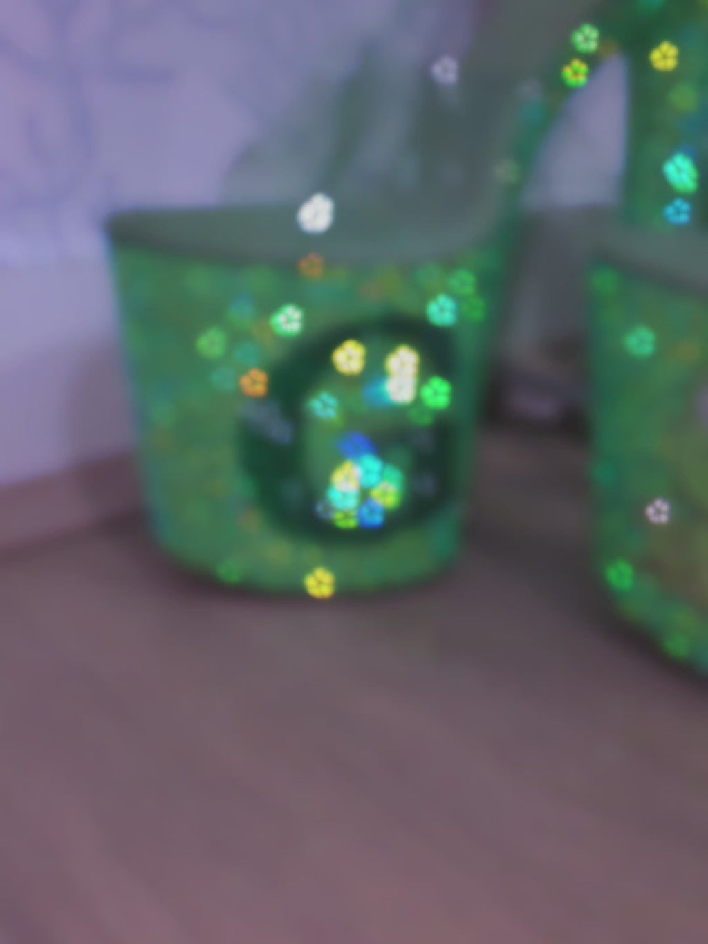 Custom Rhinestone Pleaser Heels