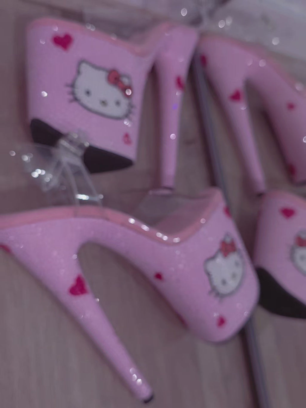 Custom Rhinestone Pleaser Heels