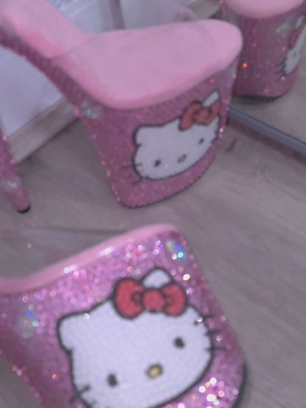 Custom Rhinestone Pleaser Heels