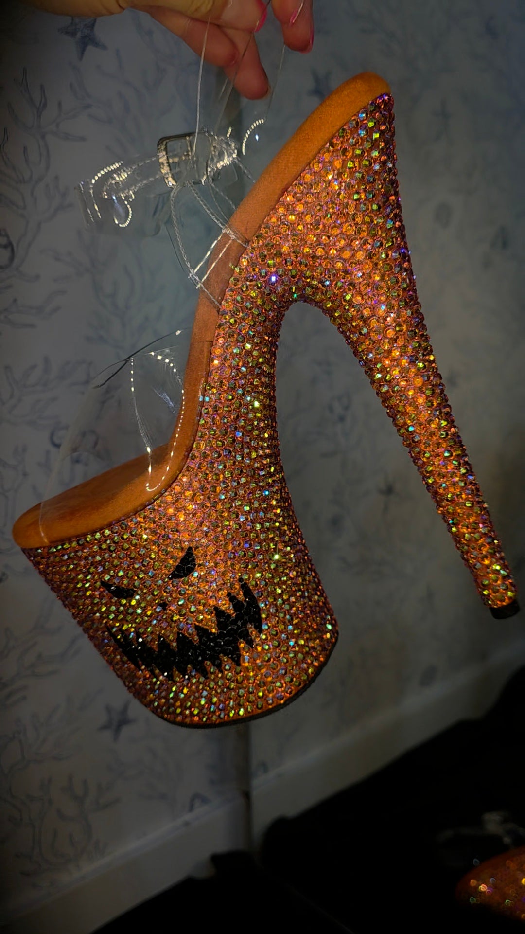 Limited edition Halloween Heels size UK5 US8 EU38