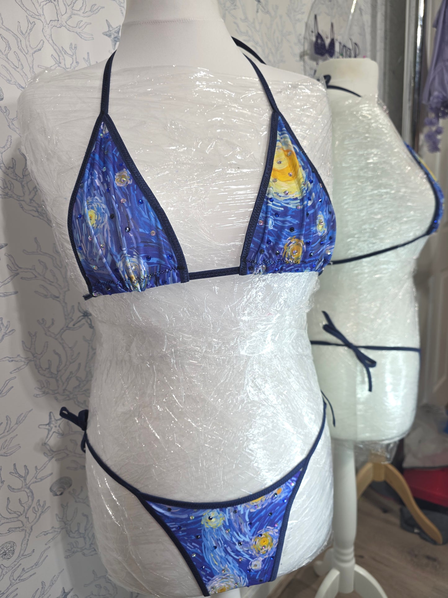 Starry Night Navy 6 inch 10 -16
