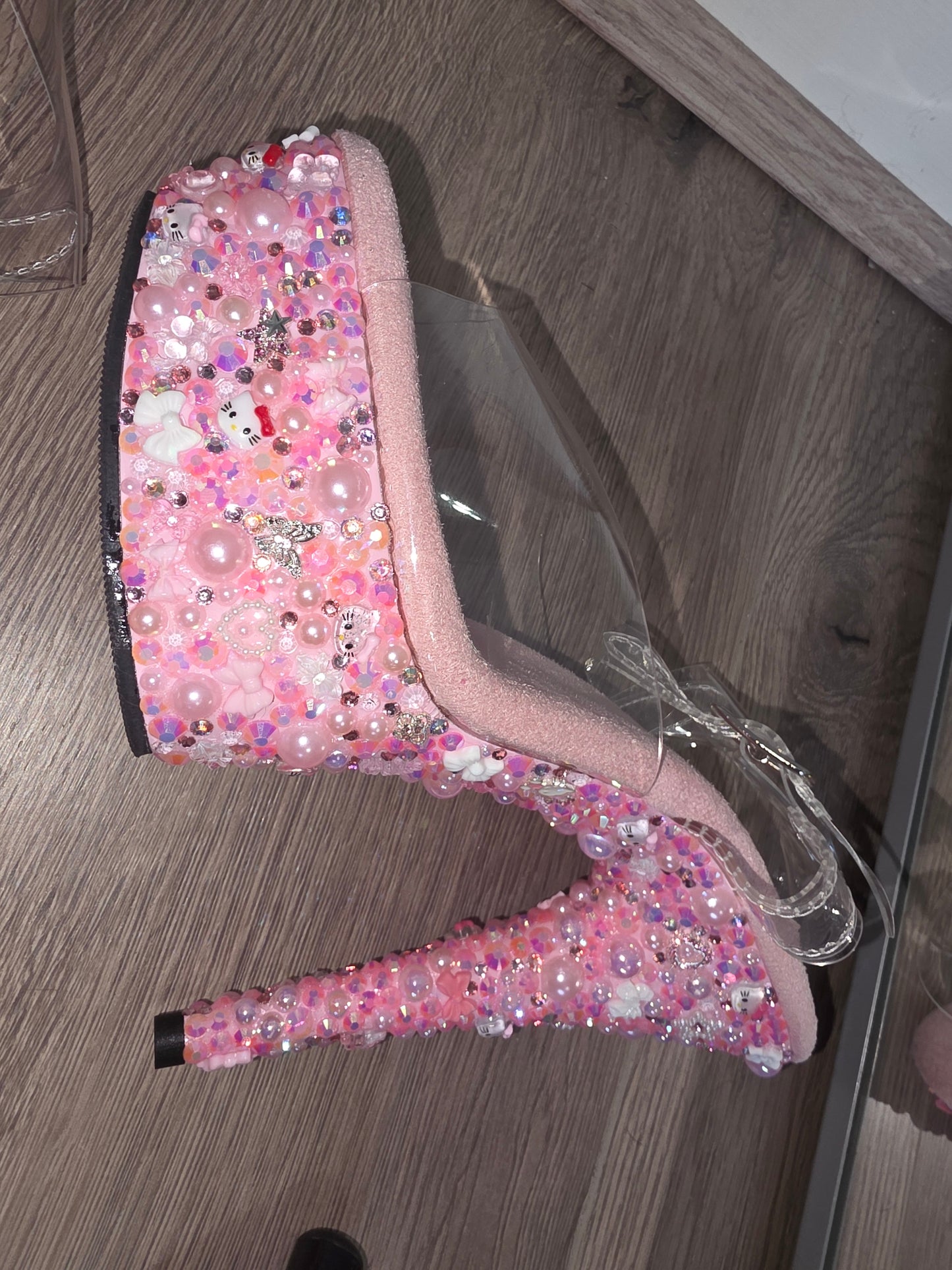 6 inch Hello Kitty Cluster heels