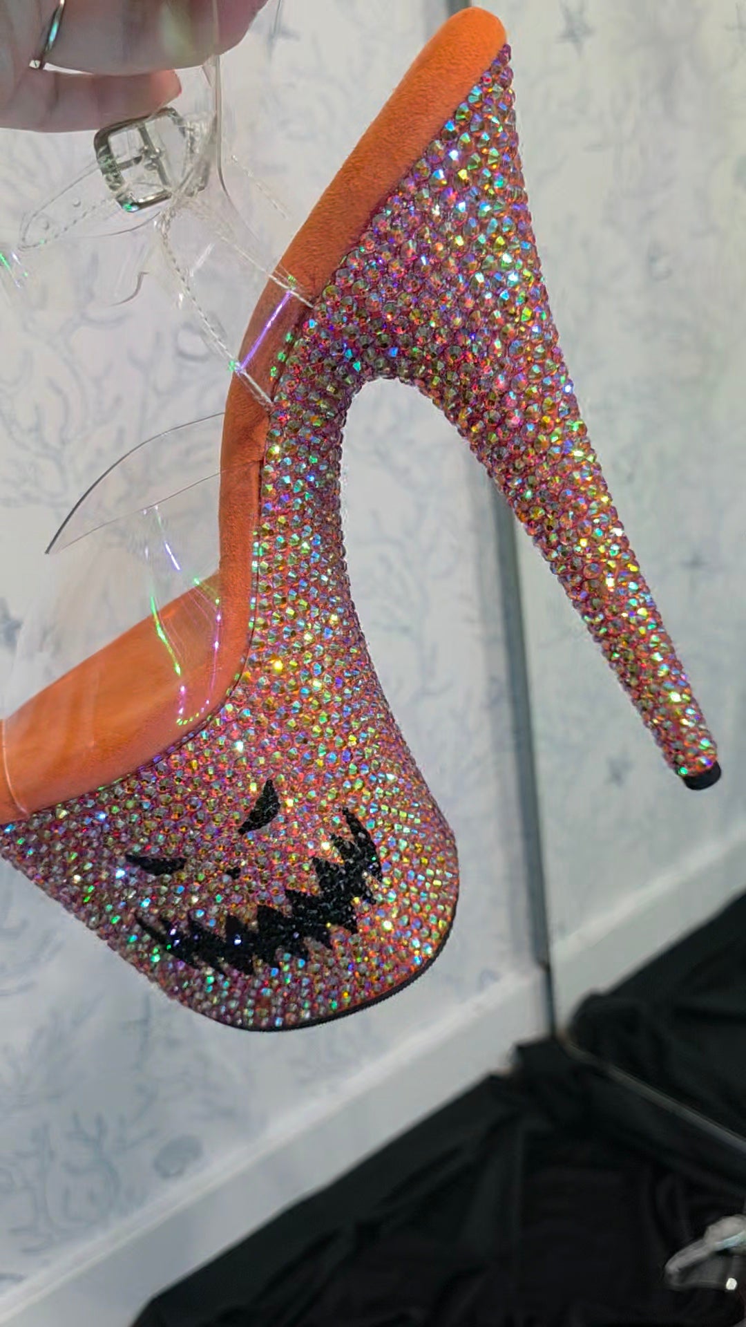 Limited edition Halloween Heels size UK5 US8 EU38