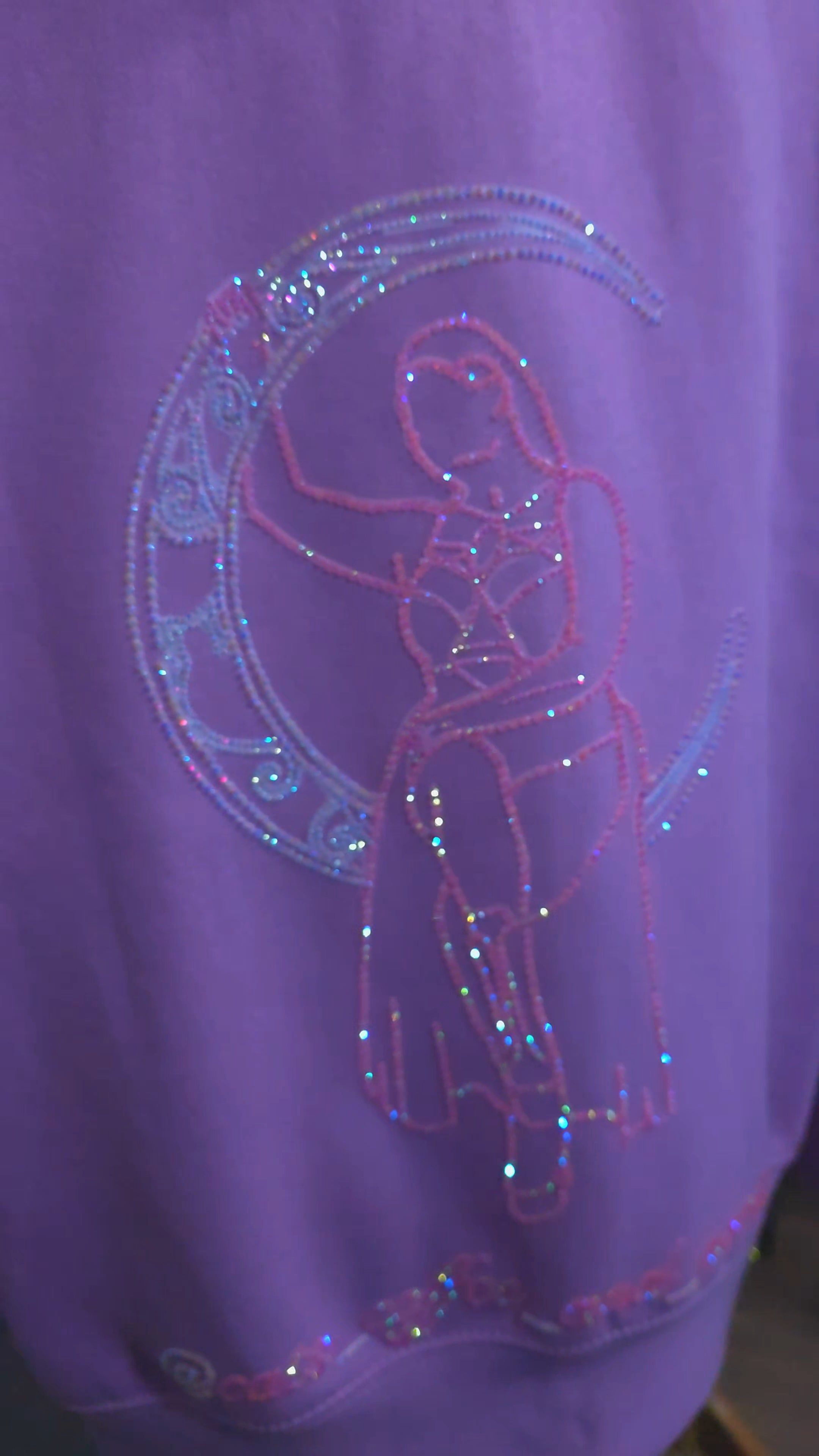 Custom Rhinestone Hoodie