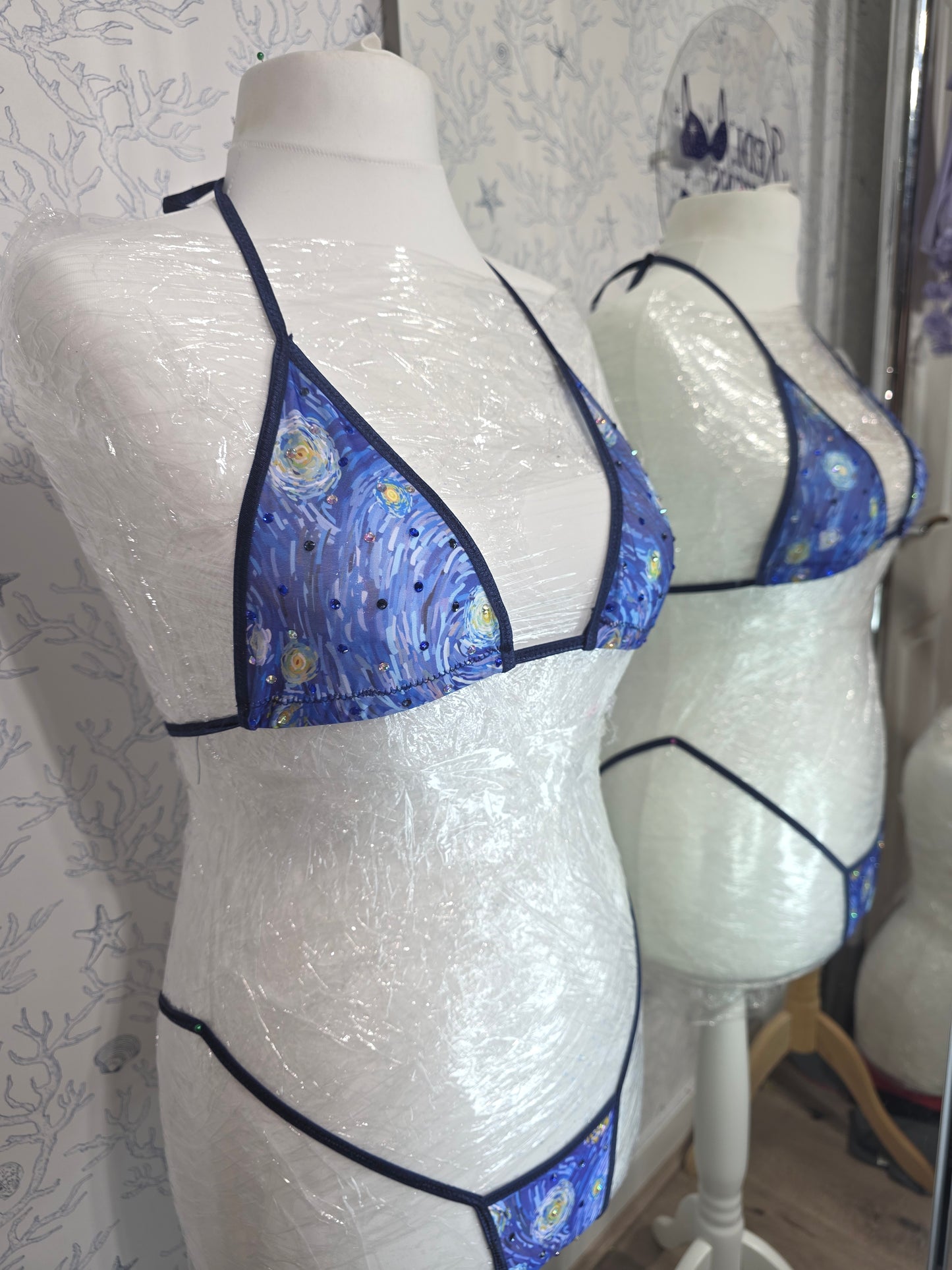 Starry Night Navy 6 inch 14-18
