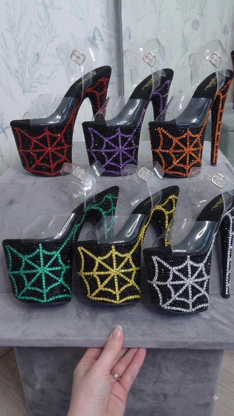 Spiderweb heels