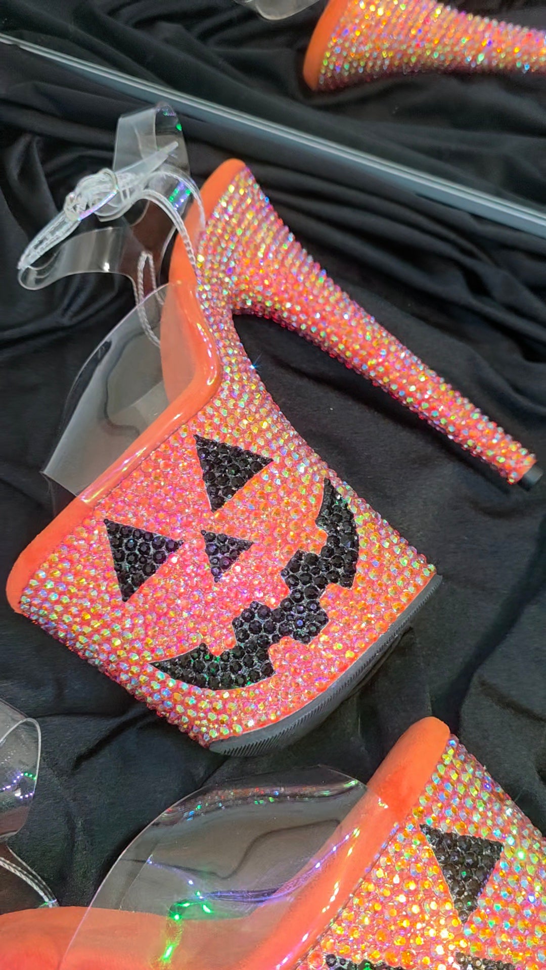 Limited edition Halloween Heels size UK5 US8 EU38