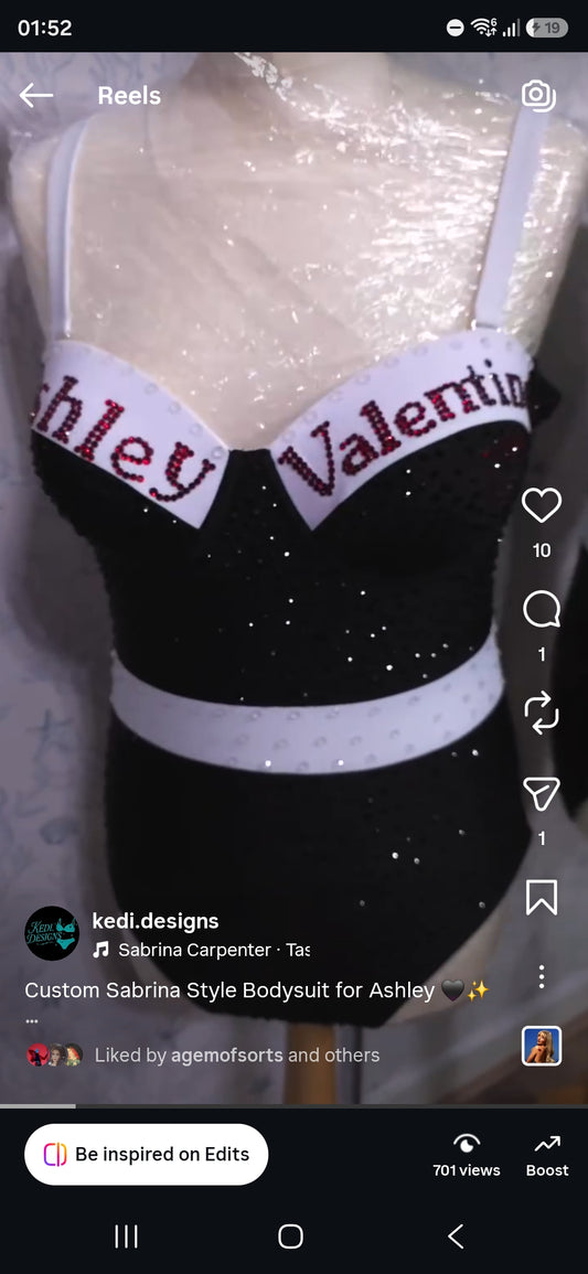 Ashley Valentine Bodysuit