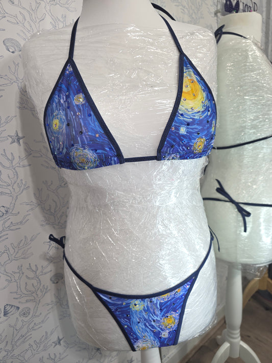 Starry Night Navy 6 inch 10 -16