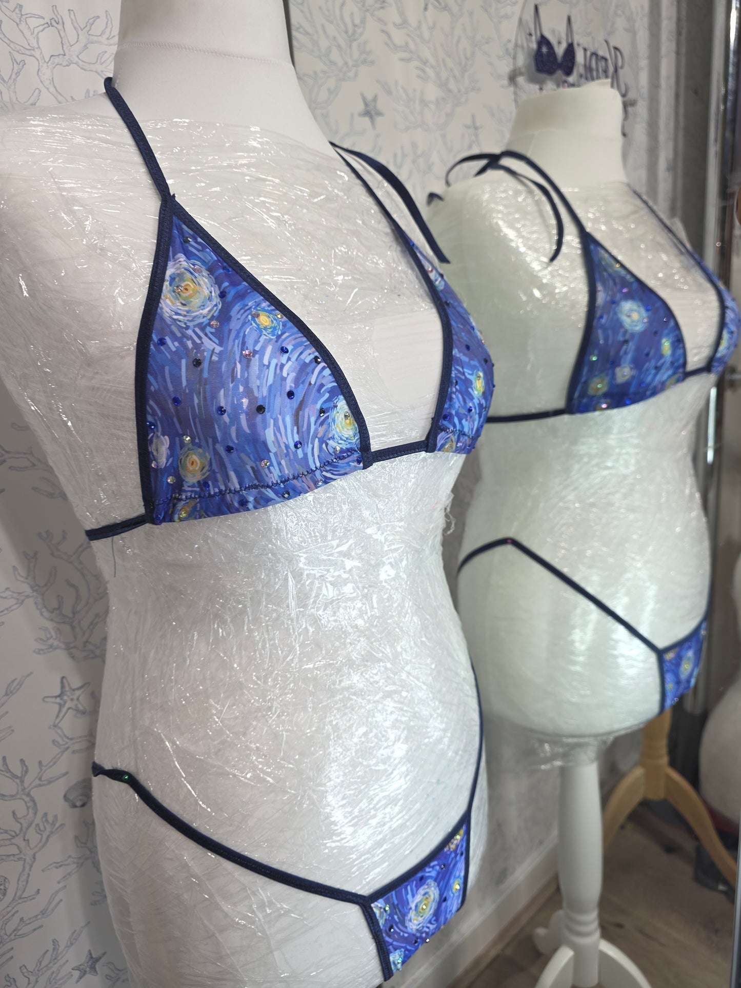 Starry Night Navy 6 inch 14-18