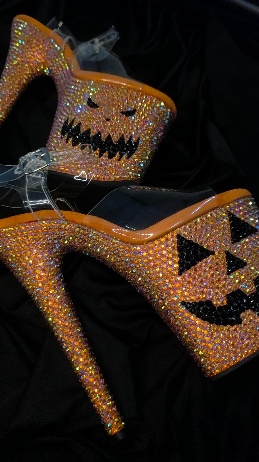 Limited edition Halloween Heels size UK5 US8 EU38
