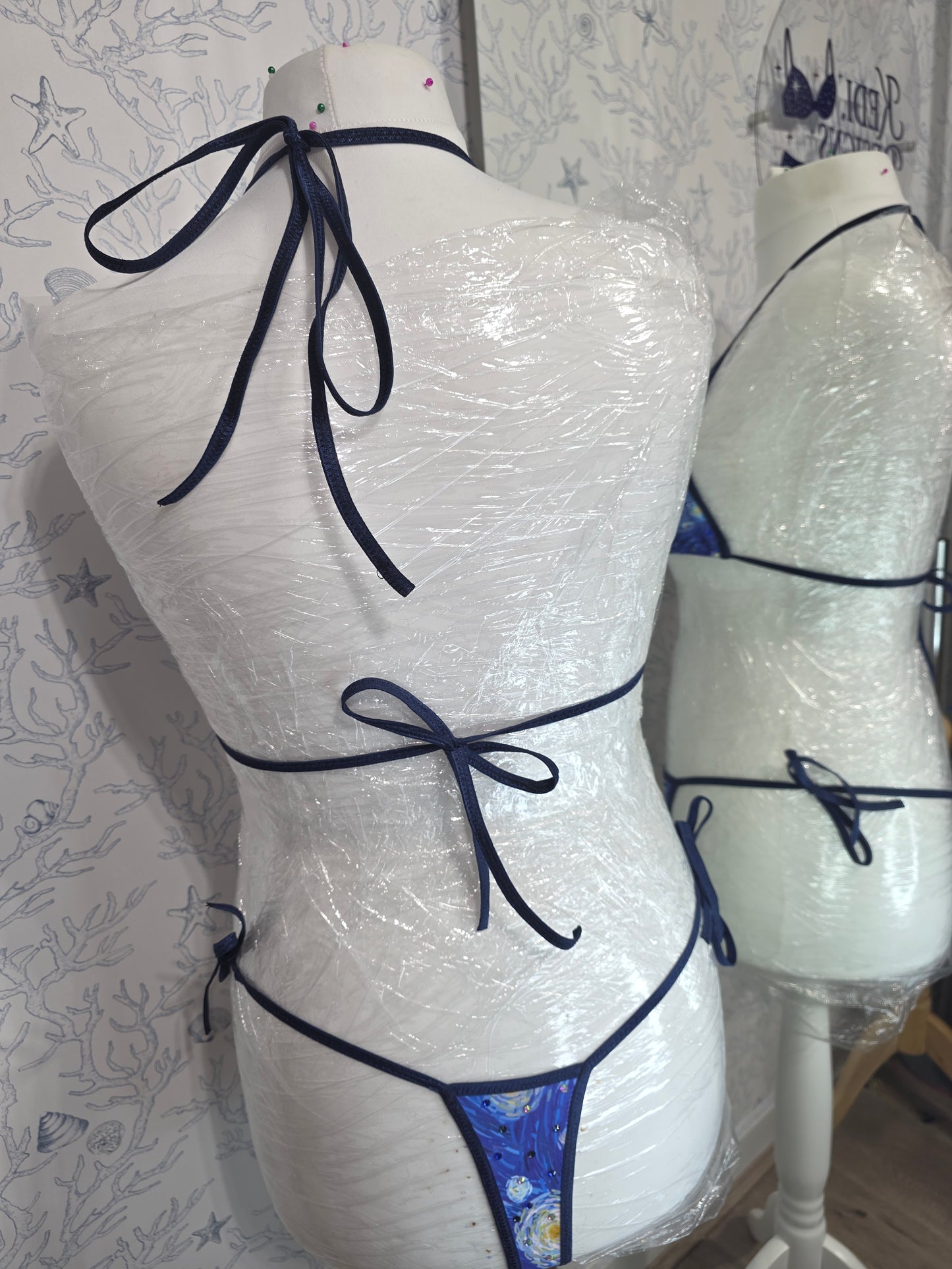 Starry Night Navy 6 inch 10 -16
