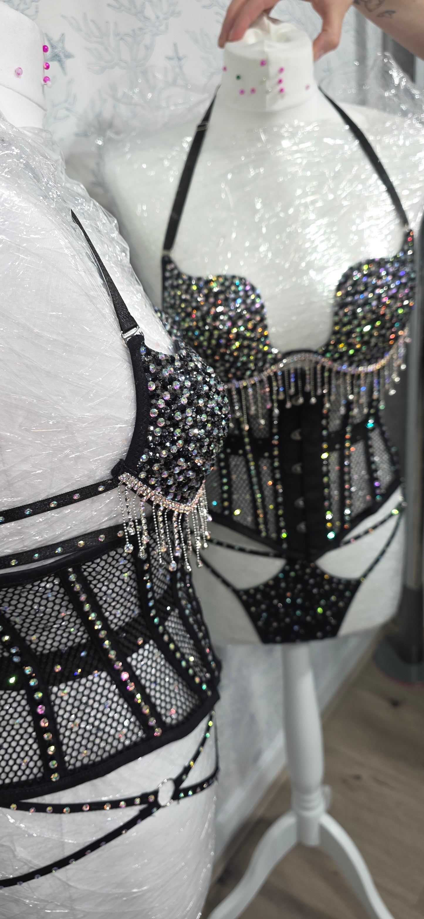 Custom U shape set and Corset
