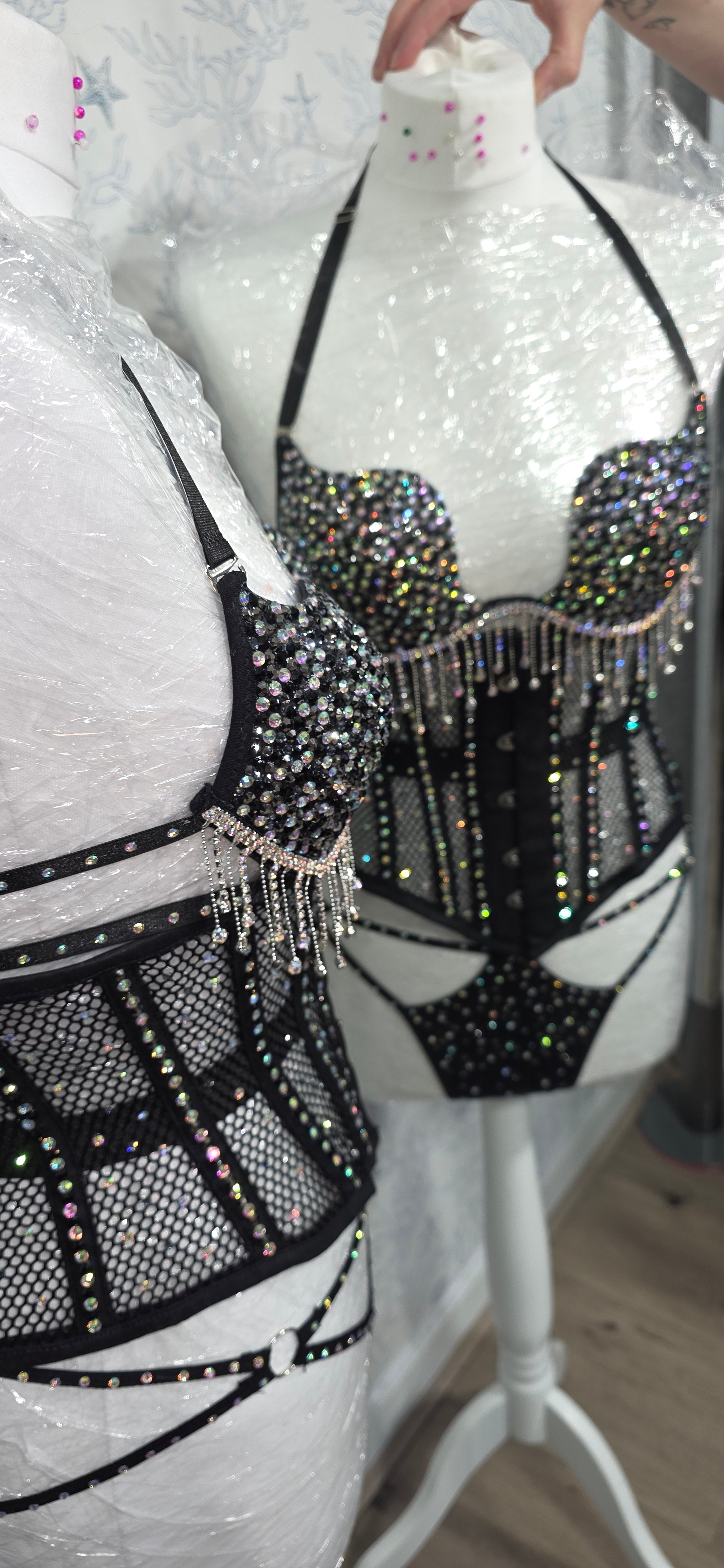 Custom U shape set and Corset