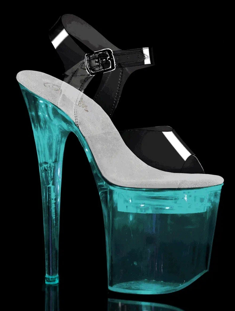 Design your own Rhinestone LED heels
